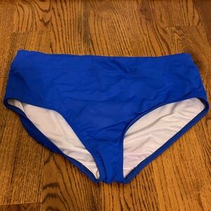 Land’s End Full Coverage Swimsuit Bottoms size 14